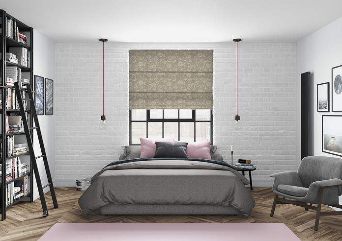 Bird Garden, Canvas - Roman Blind - Image 5